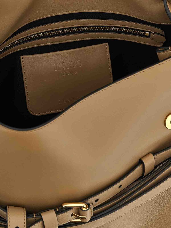 Schultertasche - Beige shop online: MOSCHINO