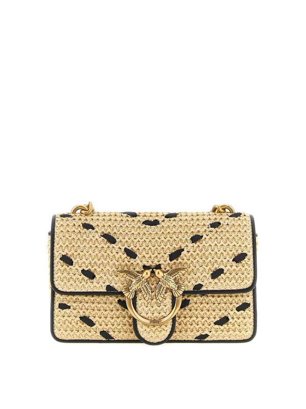 Pinko: クロスボディバッグ - クロスボディバッグ - ベージュ