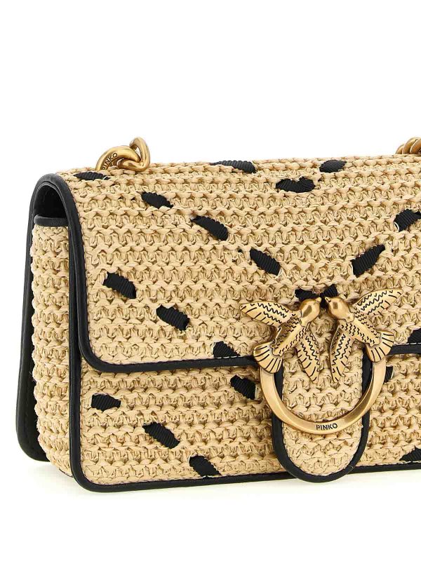 The Best Shops Pinko: クロスボディバッグ - クロスボディバッグ - ベージュ