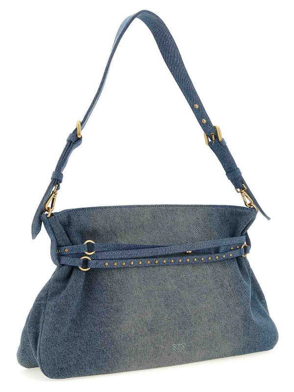 Pinko: Schultertaschen online - Schultertasche - Blau