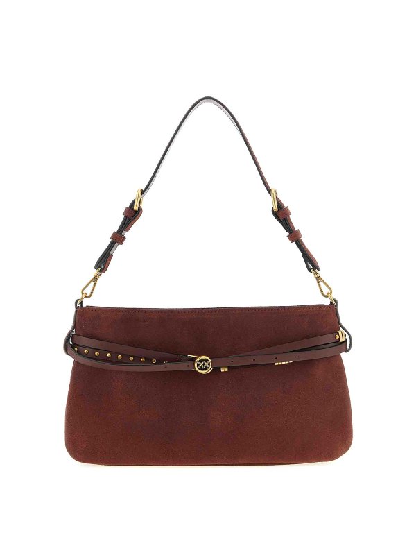 Pinko: ショルダーバッグ - ショルダーバッグ - ダークレッド