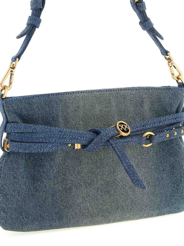 The Best Shops Pinko: ショルダーバッグ - ショルダーバッグ - ブルー