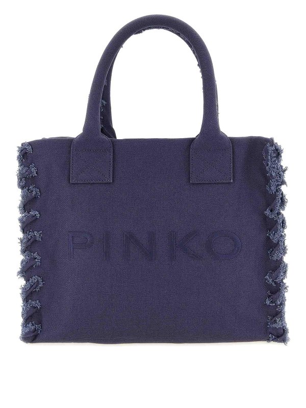 Pinko: Handtaschen - Shopper - Lila
