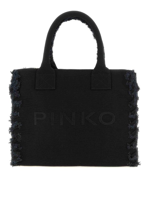 Pinko: トートバッグ - トートバッグ - 黒