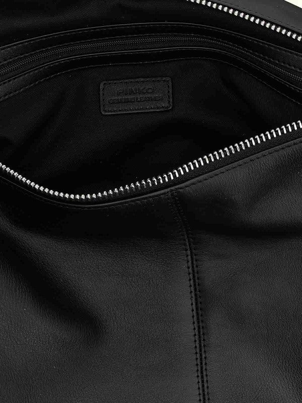 Borsa a tracolla grande Keeper shop online: Pinko