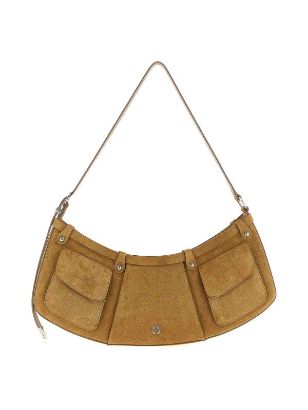 Pinko: ショルダーバッグ - ショルダーバッグ - ベージュ