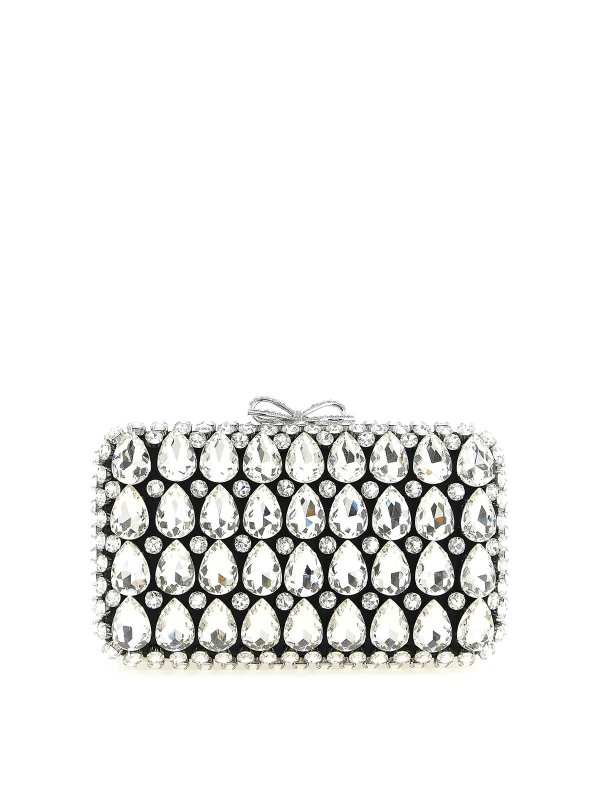 Self Portrait: クラッチバッグ - クラッチバッグ - 黒