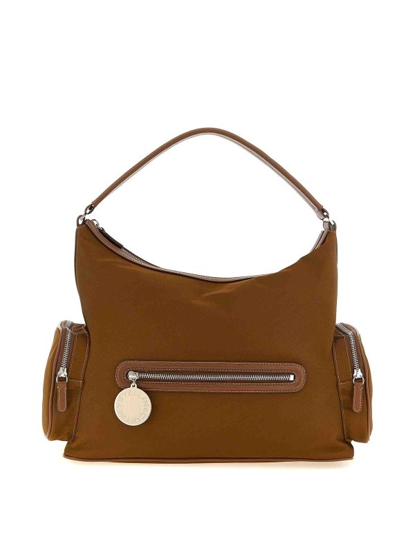 STELLA McCARTNEY: ショルダーバッグ - ショルダーバッグ - ブラウン