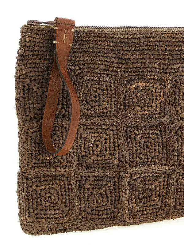 The Best Shops IBELIV: Clutch - Pochette - Marron