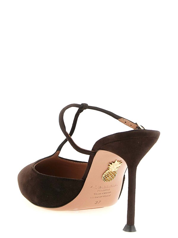 The Best Shops Aquazzura: ミュール - ミュール - ブラウン