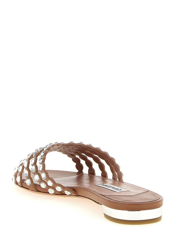 The Best Shops Aquazzura: ビーチサンダル - ビーチサンダル - ヌードカラー