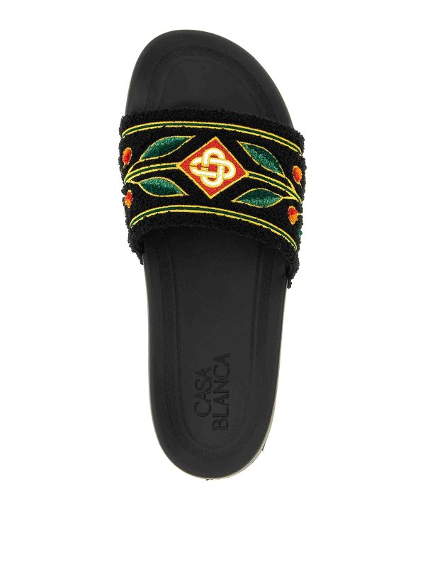 サンダル - 黒 shop online: CASABLANCA