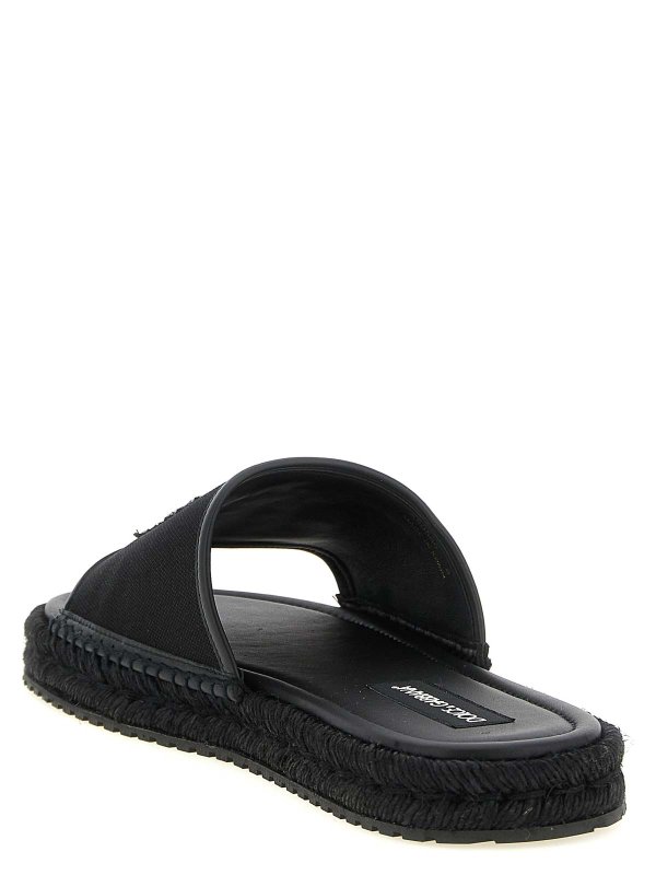 The Best Shops DOLCE & GABBANA: エスパドリーユ - エスパドリーユ - 黒