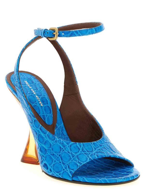 DRIES VAN NOTEN: サンダル online - サンダル - ライトブルー