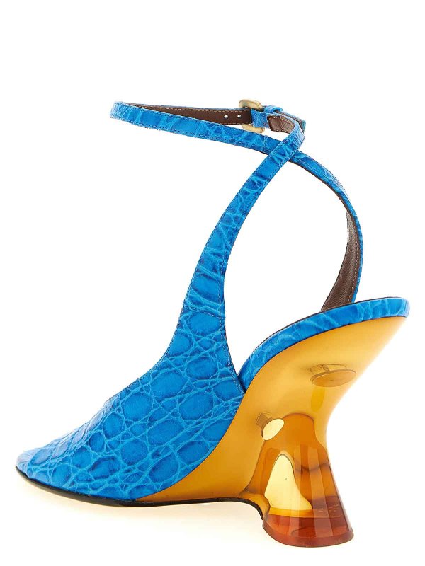 The Best Shops DRIES VAN NOTEN: サンダル - サンダル - ライトブルー