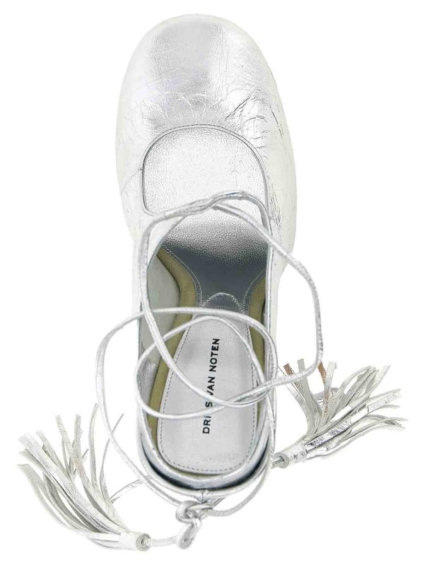 ミュール - 銀 shop online: DRIES VAN NOTEN