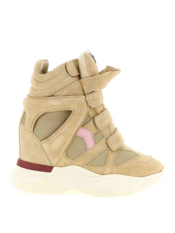 ISABEL MARANT: スニーカー - スニーカー - ベージュ