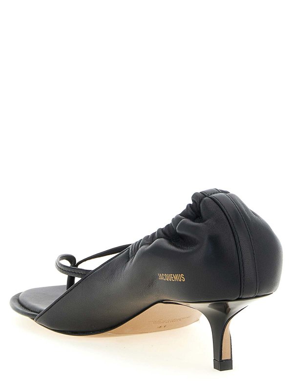 The Best Shops JACQUEMUS: Sandalen - Sandalen - Schwarz