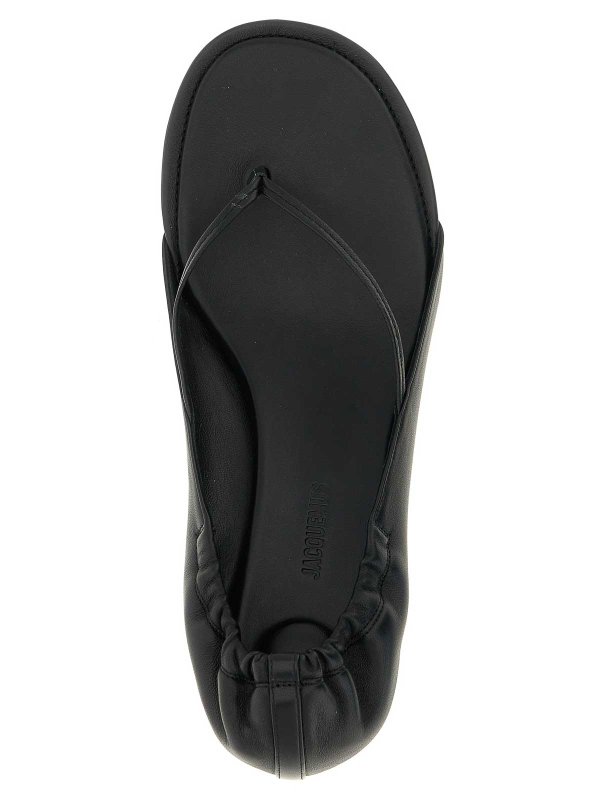 Sandalen - Schwarz shop online: JACQUEMUS