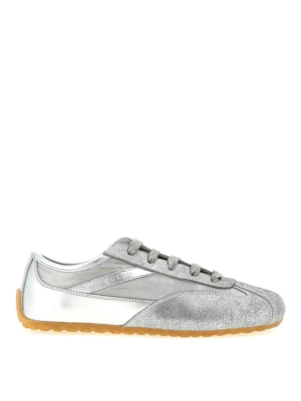 ALEXANDER MCQUEEN: Sneaker - Sneaker - Silber