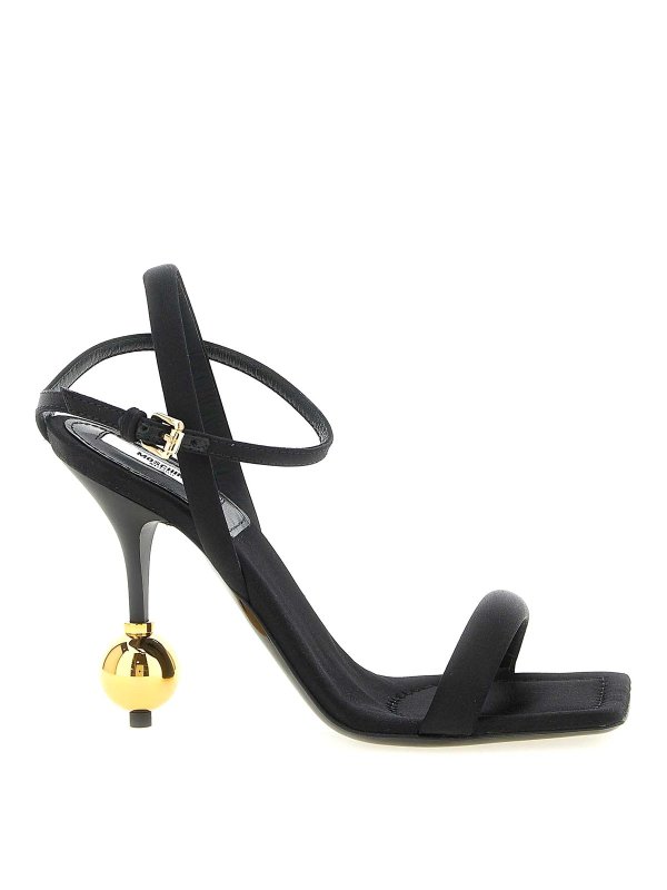 MOSCHINO: サンダル - サンダル - 黒