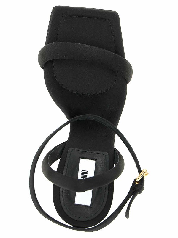 サンダル - 黒 shop online: MOSCHINO