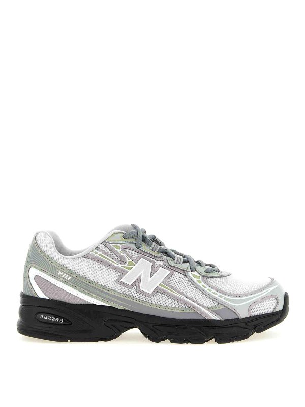 NEW BALANCE: Chaussures de sport - Baskets - Argent