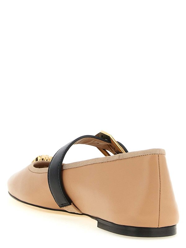 The Best Shops VERSACE: Ballerinas - Ballerinas - Nude