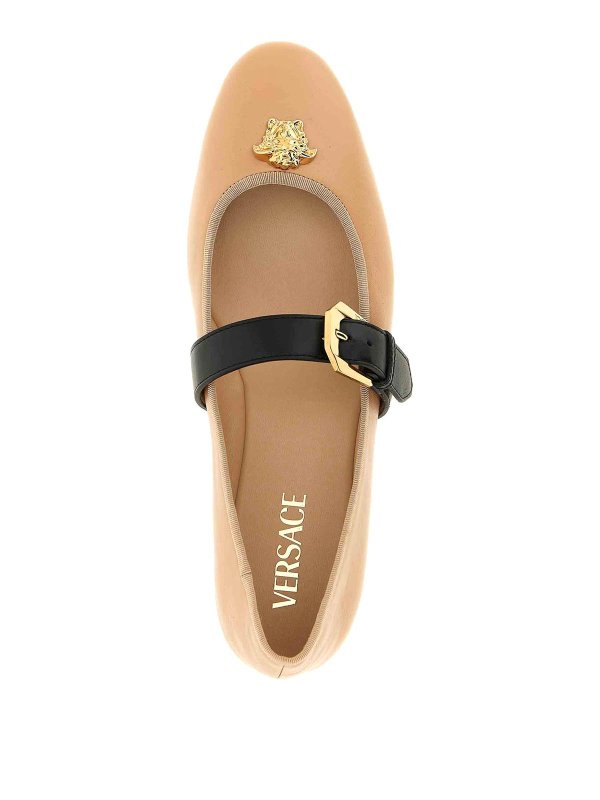 Ballerinas - Nude shop online: VERSACE