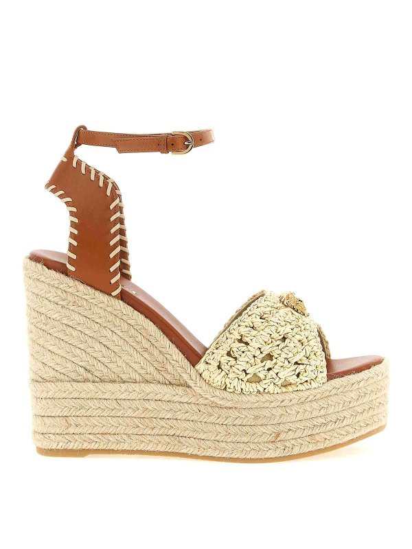 VERSACE: Espadrillas - Espadrilles - Beige