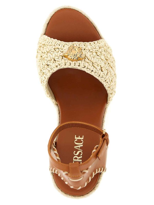 Espadrilles - Beige shop online: VERSACE