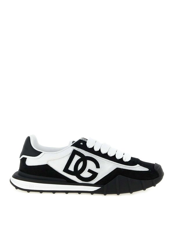 DOLCE & GABBANA: Chaussures de sport - Baskets - Blanc