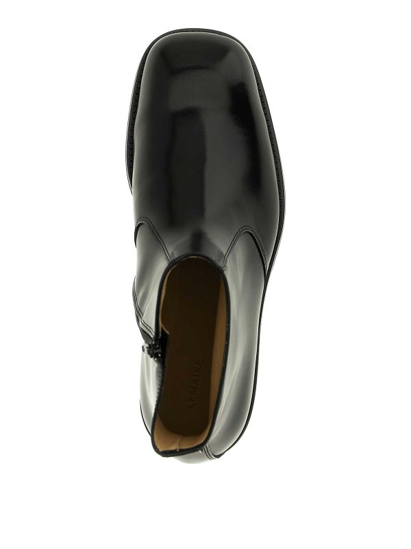 アンクルブーツ - 黒 shop online: LEMAIRE