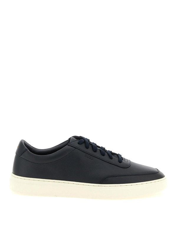 Hugo Boss: Chaussures de sport - Baskets - Bleu