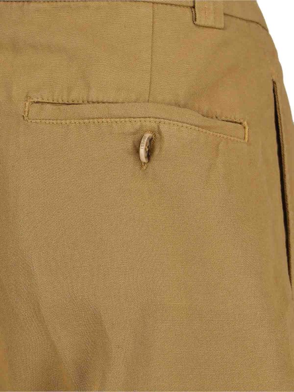 Pantaloncini In Cotone E Lino shop online: ASPESI