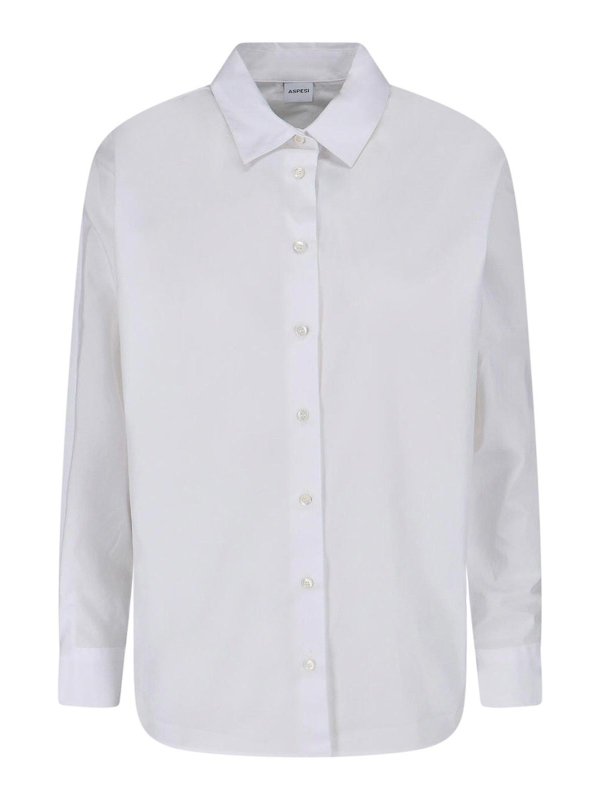 ASPESI: Camisas - Camisa - Blanco