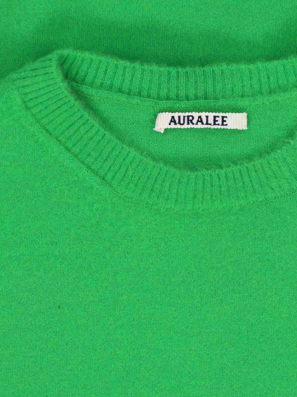 The Best Shops AURALEE: クルーネック - クルーネック - 緑