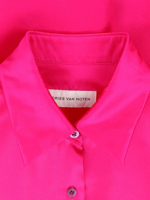 The Best Shops DRIES VAN NOTEN: Hemden - Hemd - Nude