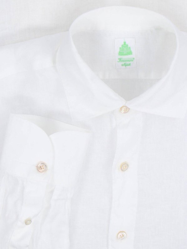 The Best Shops FINAMORE 1925: シャツ - シャツ - 白