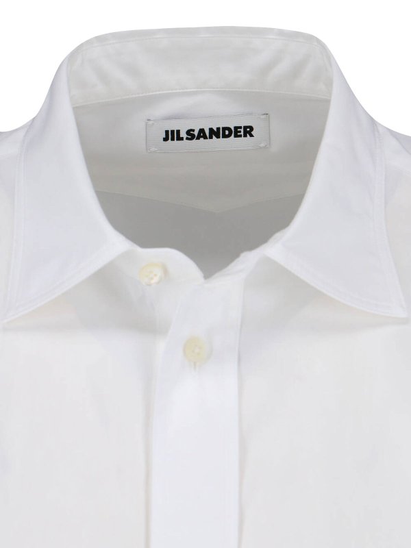 シャツ - 白 shop online: JIL SANDER