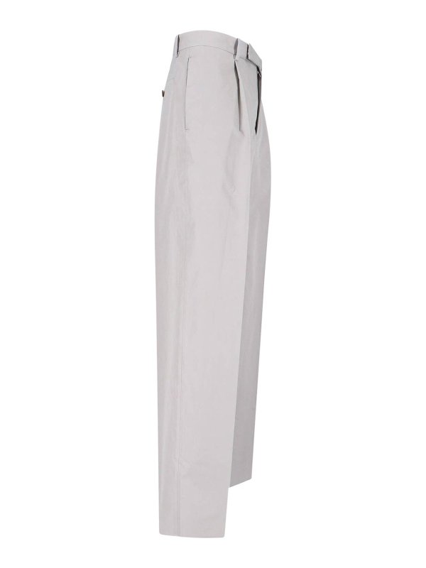 The Best Shops JIL SANDER: カジュアルトラウザー - カジュアルパンツ - グレー