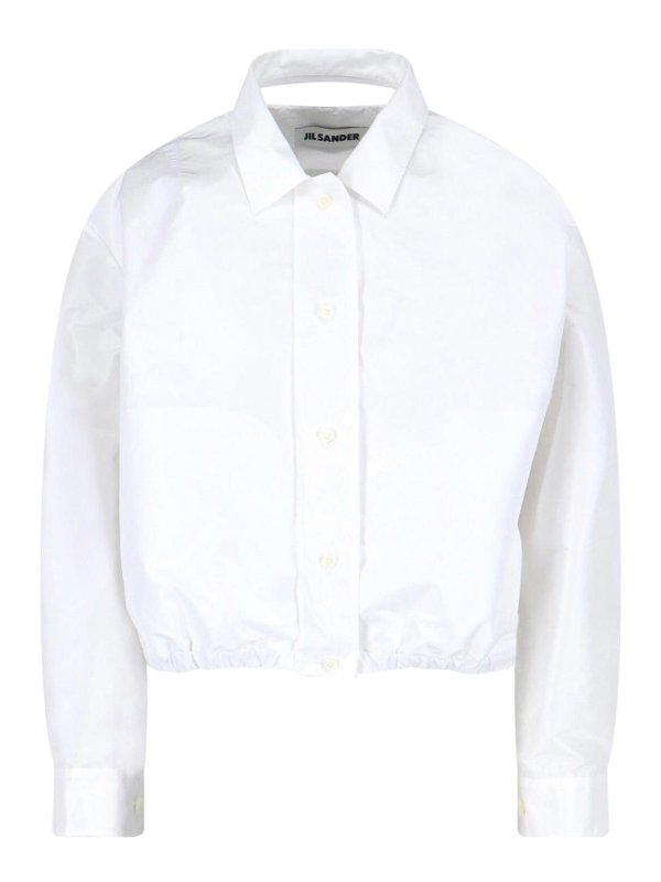 JIL SANDER: Blazer - Blazer - Blanco