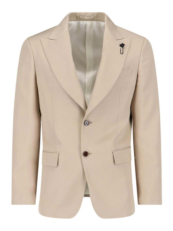 LARDINI: Blazer - Blazer - Beis