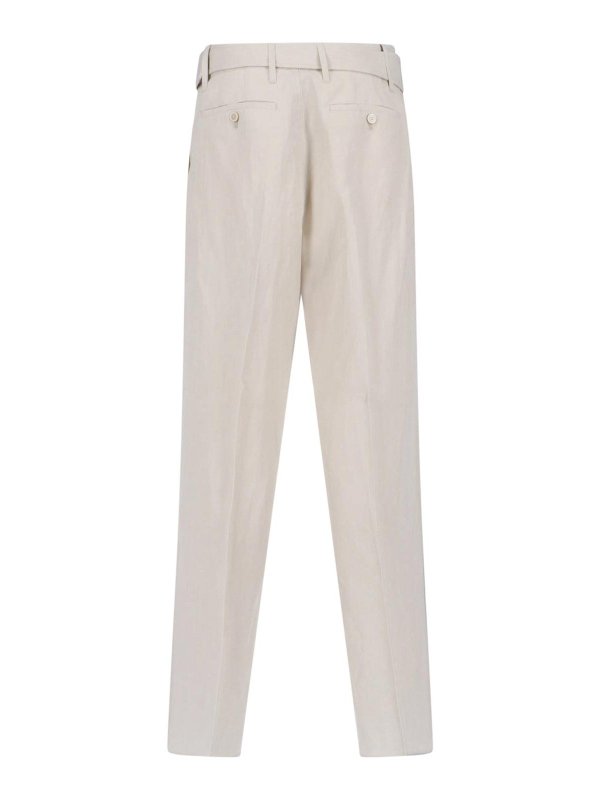 LARDINI: カジュアルトラウザー online - カジュアルパンツ - 白