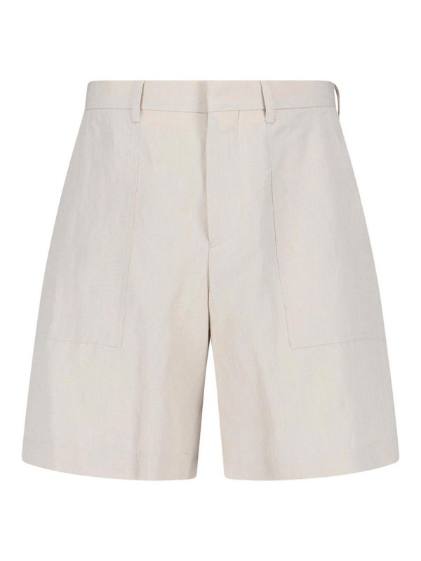LARDINI: Shorts - Shorts - Blanco
