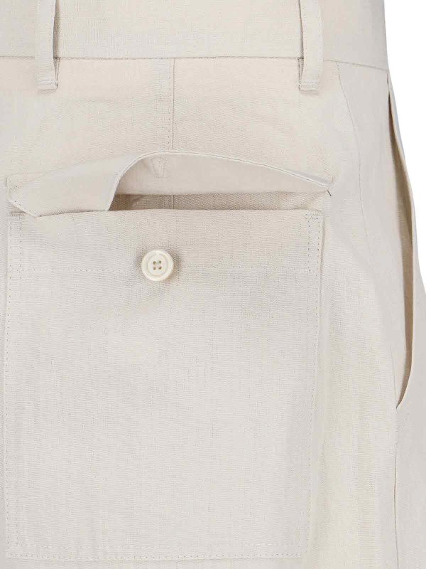 Shorts - Blanco shop online: LARDINI