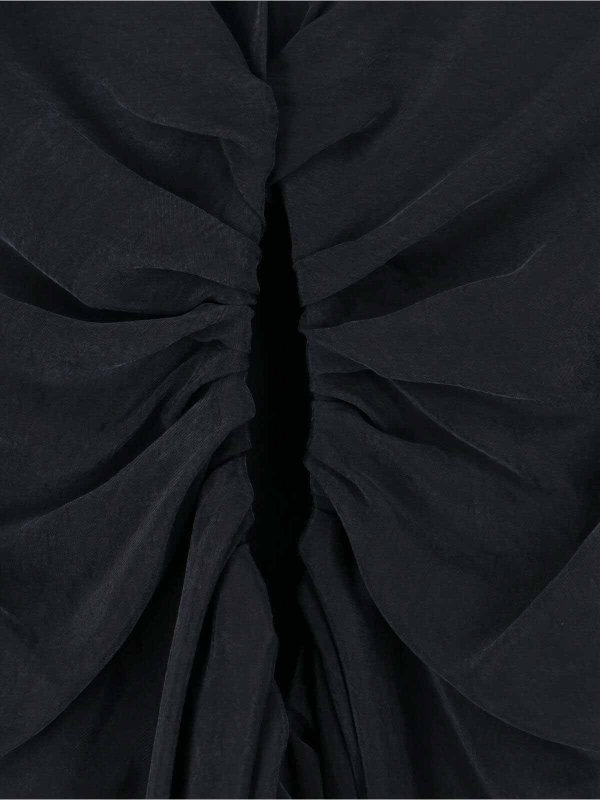 Maison Margiela buy online 膝丈ドレス - 黒