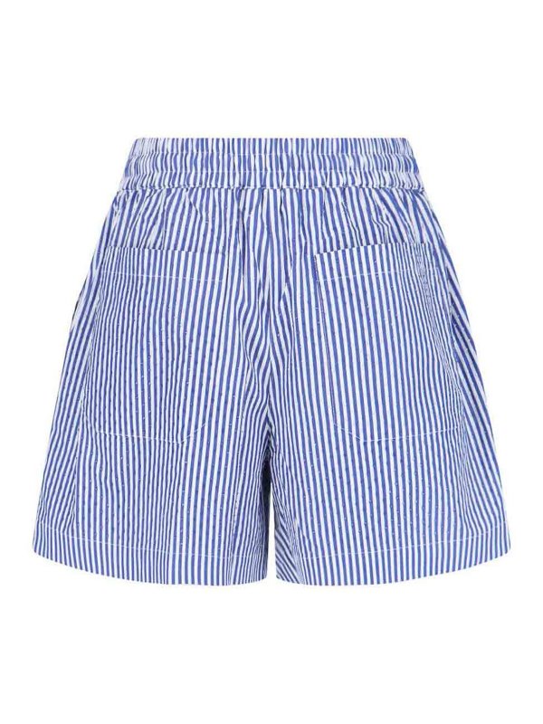 P.A.R.O.S.H.: Trousers Shorts online - Striped Shorts