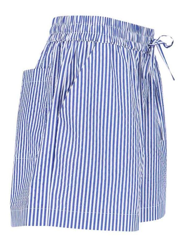 The Best Shops P.A.R.O.S.H.: Trousers Shorts - Striped Shorts