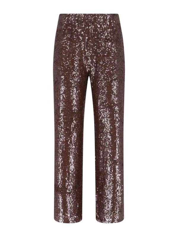 P.A.R.O.S.H.: casual trousers - Sequined Trousers